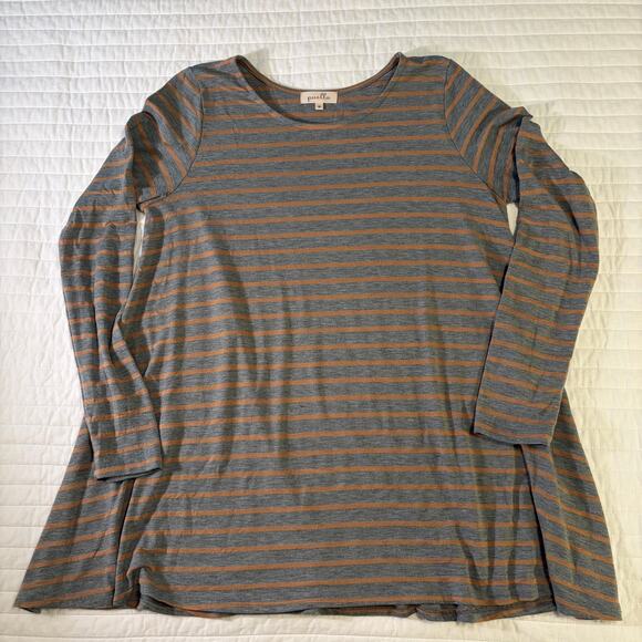 Anthropologie Puella Women's Striped Knit Swing Tops , size Medium - Picture 5 of 8
